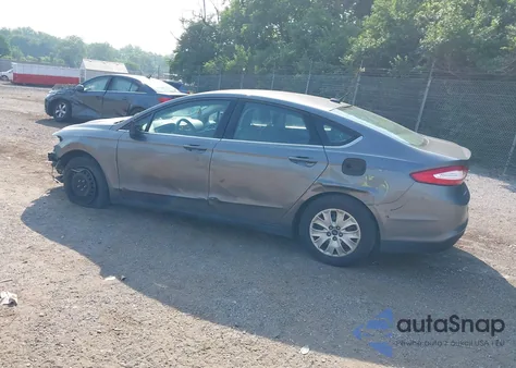 2014 Ford Fusion S from USA, damaged, VIN 3FA6P0G75ER296493